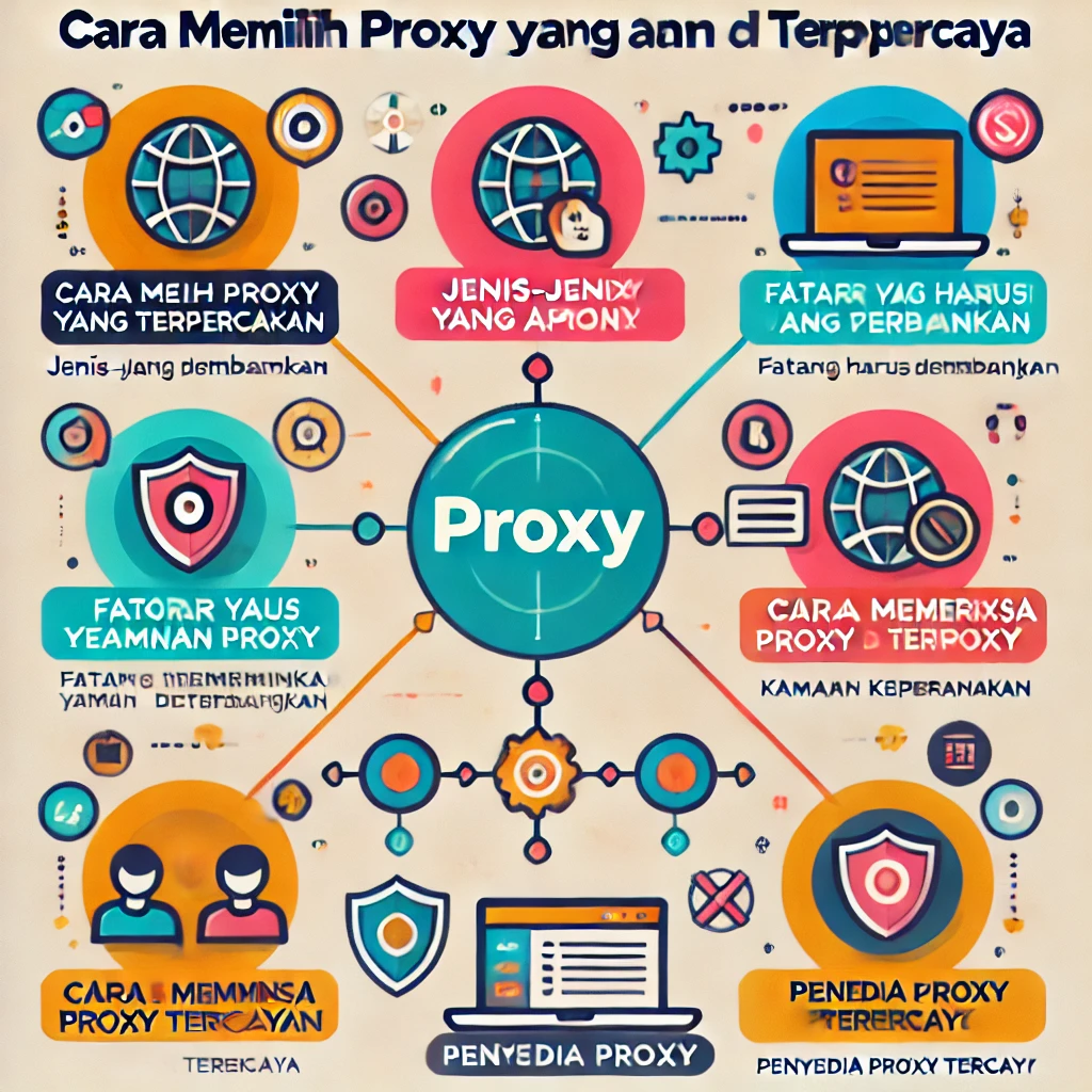 Cara Memilih Proxy yang Aman dan Terpercaya