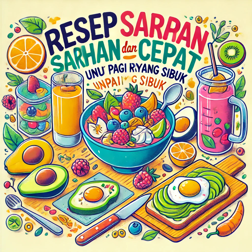 Resep Sarapan Sehat dan Cepat untuk Pagi Hari yang Sibuk