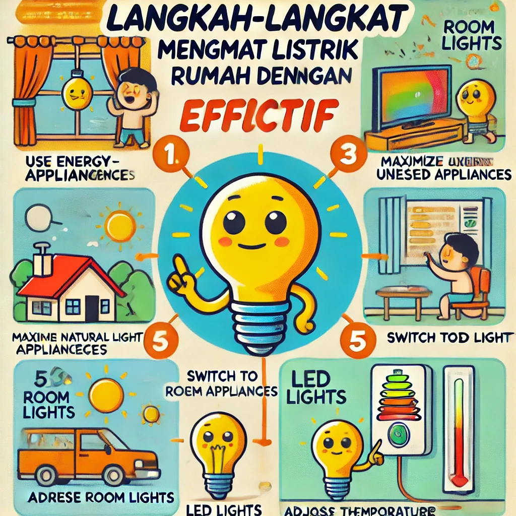 Langkah-langkah Menghemat Listrik Rumah dengan Efektif