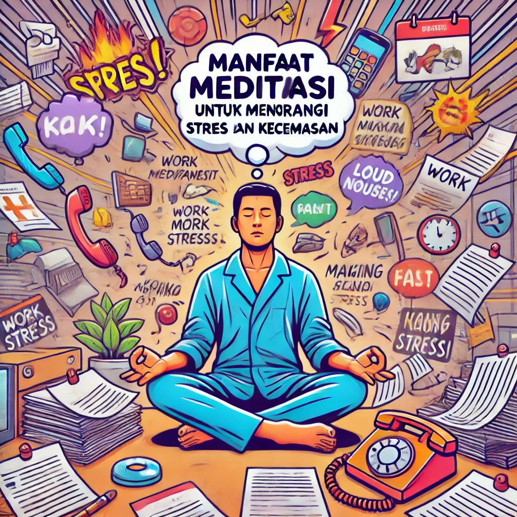 Manfaat Meditasi untuk Mengurangi Stres dan Kecemasan